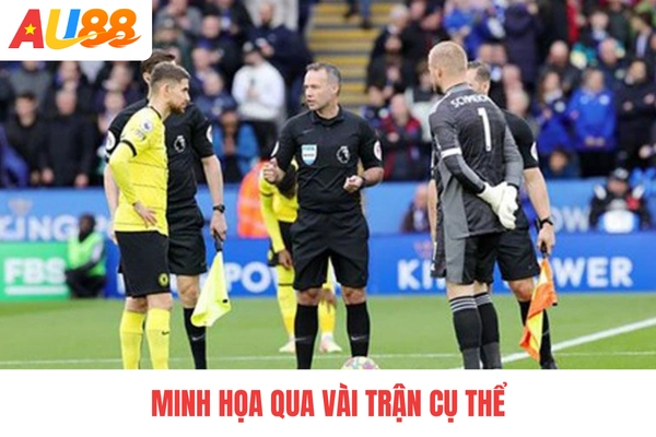 Minh họa qua vài trận cụ thể