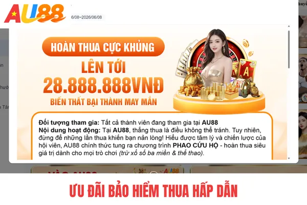 Ưu đãi bảo hiểm thua hấp dẫn