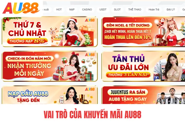 Vai trò của khuyến mãi AU88